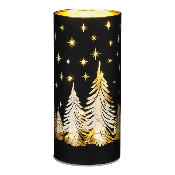 LED-light SHINE LED H15cm battery operated, black