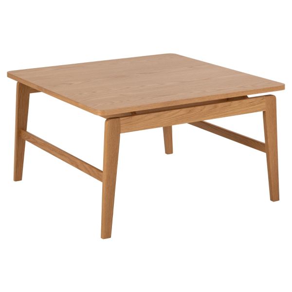 Coffee table ESSEX 80x80xH45cm, natural