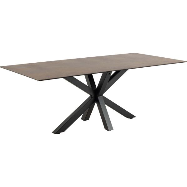 Dining table HEAVEN 200x100xH75,5cm, brown