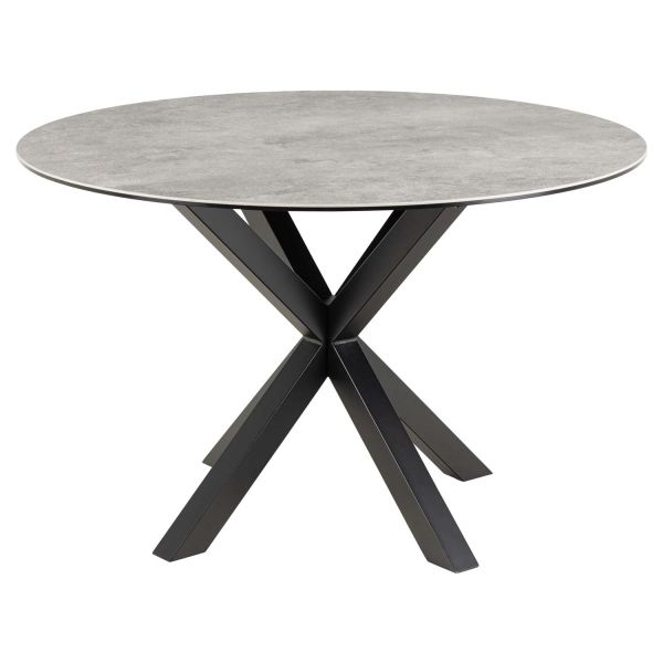 Dining table HEAVEN D119xH75,5cm, grey