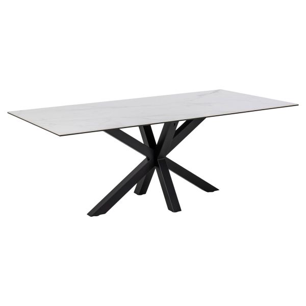 Dining table HEAVEN 200x100xH75,5cm, white