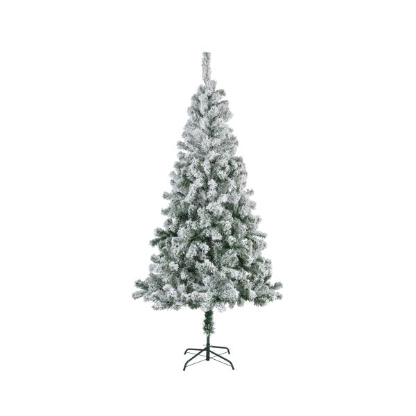 Kunstkuusk SHINE SNOW H210cm, jalaga