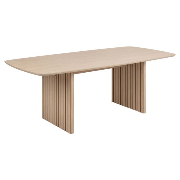 Dining table CHRISTO 220x105xH75cm, natural