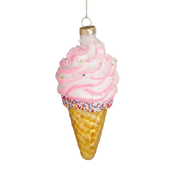 Jõuluehe GLOW ICECREAM H13,5cm