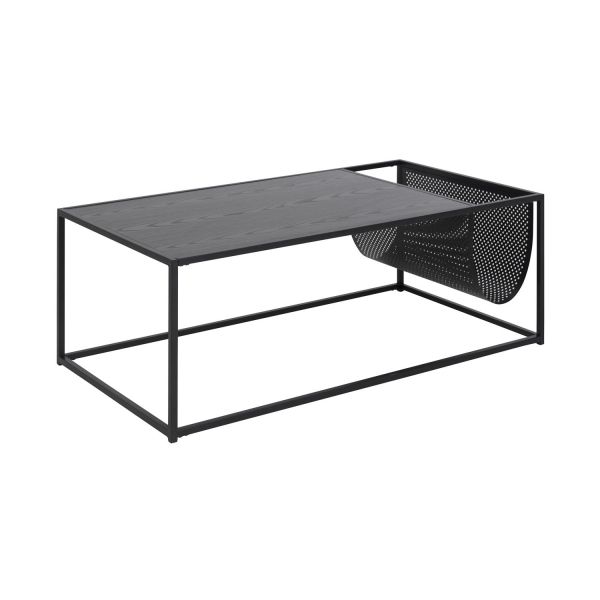 Coffee table SEAFORD 110x60xH40cm, black
