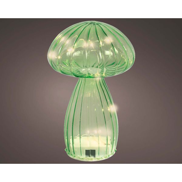 LED-light GLOW H16,5cm, green