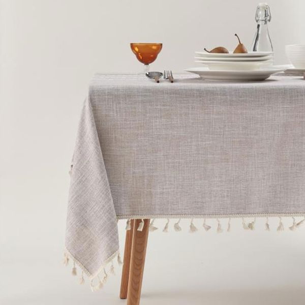 Tablecloth EASY CARE 140x220cm beige, 300g/m2