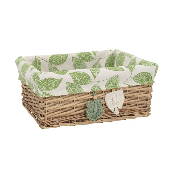 Basket WILLI MIRO 40x31xH17cm