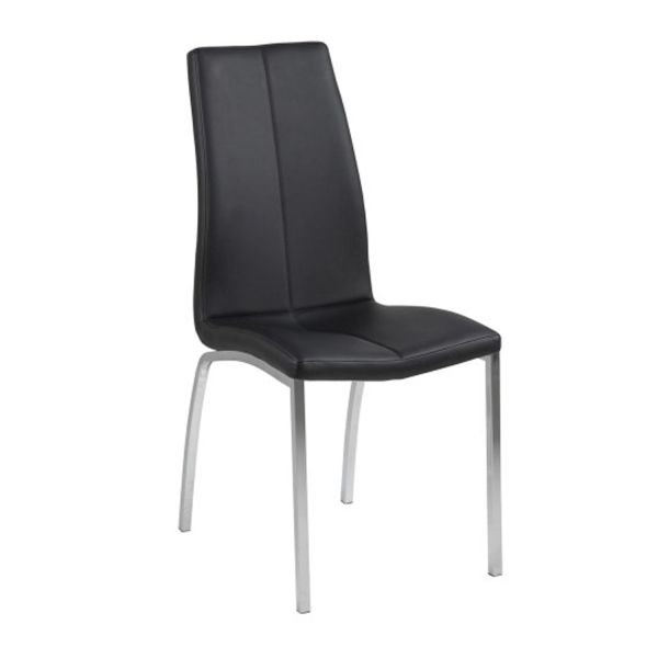 Chair ASAMA black/chrome