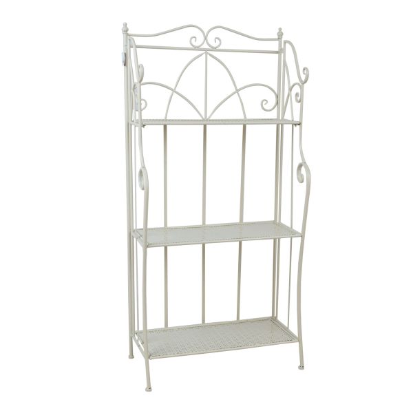 Полка SANDY 60x32xH125см, античный белый