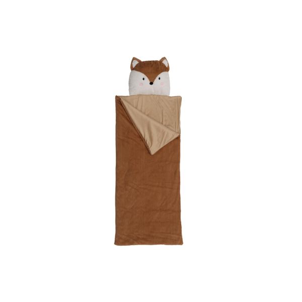 Sleeping bag/pillow 4Living BRUNO 66x170cm, brown