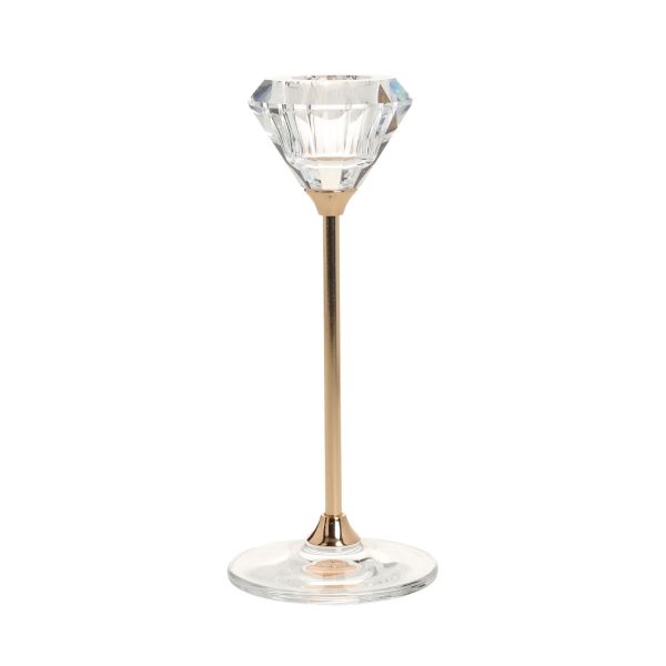 Candlestick CHANLE H16cm, golden