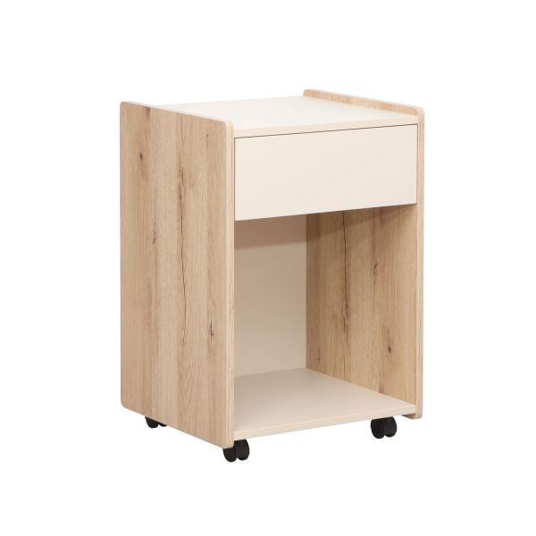 Side table / night stand LESTER 43x40xH64cm, melamine