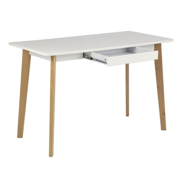 Desk EMMA 117x58xH75,5cm, white