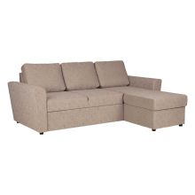 Corner sofa bed INGA beige