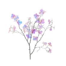 Artificial flower WISH FLOWER H80cm, shimmer