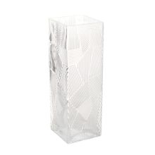 Vaas ZANA 10x10xH30cm, läbipaistev klaas