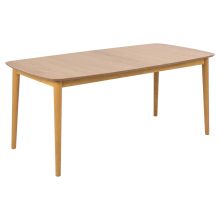 Dining table MONTREUX 180/219x90xH75cm, natural
