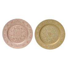 Декоративная тарелка GLOW D33см, mix