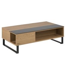 Coffee table AZALEA 110x60x35cm, oak