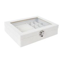 Шкатулка для украшений SEZANE 20x15x4.5см, белая