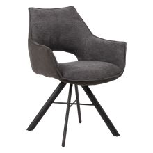 Chair EDDY grey/dark grey