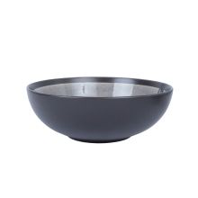 Bowl RITA D20xH7cm, black/grey
