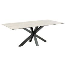 Söögilaud HEAVEN 200x100xH75,5cm, hall