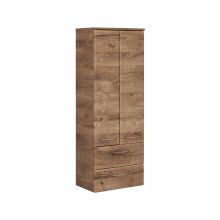 Tall bathroom cabinet 943, 50x33xH136cm, oak