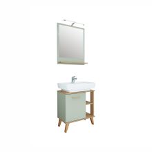 Bathroom set 963 sage/oak, LED