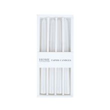 Antique candle CAROL 4pcs 20cm white