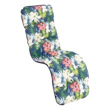 Cushion for chair BADEN-BADEN 48x165cm, dark floral