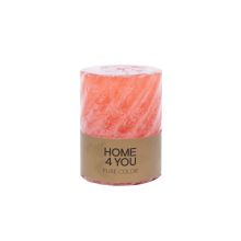 Свеча PURE COLOR, D6.8xH9.5см, розовая