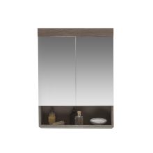 Mirror cabinet RUNNER 58x18xH75cm, grey