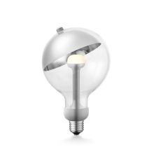 LED лампа MOTION SPHERE D12xH18,6см, 5Вт/450Лм, серебристая