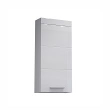Wall cabinet DEVON 35x16xH75cm, white high gloss