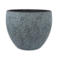 Plant holder FLORA D55xH43.5cm, black/grey