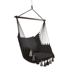 Гамак-качели TASSEL черный