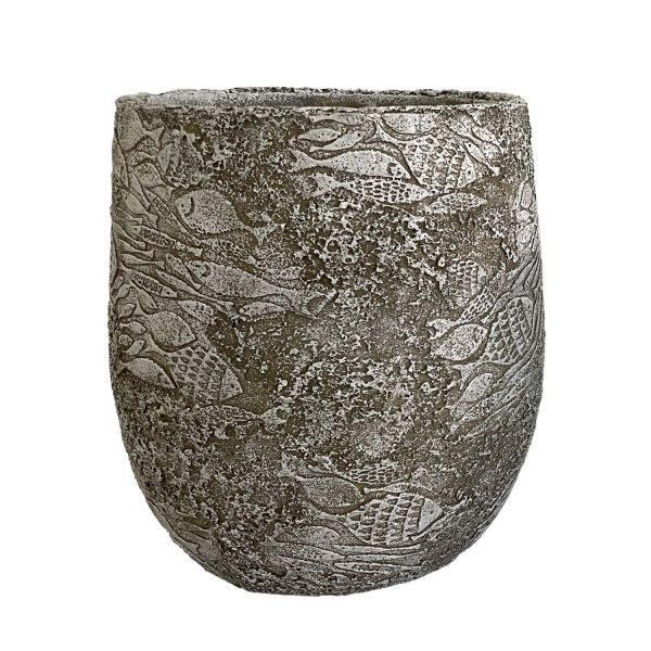 Lillepott SUNNY CORAL D42xH50cm, beež