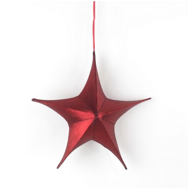 Jõuluehe STARLET, D80cm, punane