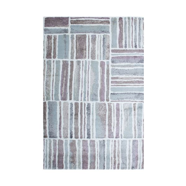 Vaip SANFORD-4, 133x190cm, sinine/lilla