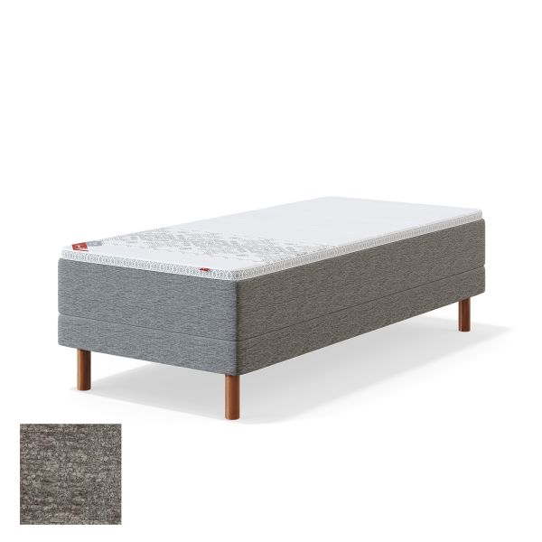 Motor bed RED AVOLA 90x200cm, firm, grey