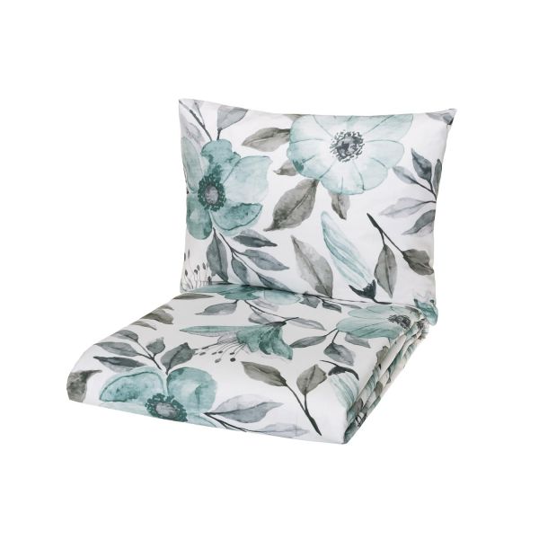 Voodipesukomplekt 4Living GRETA, sinine: 150x210cm+50x60cm