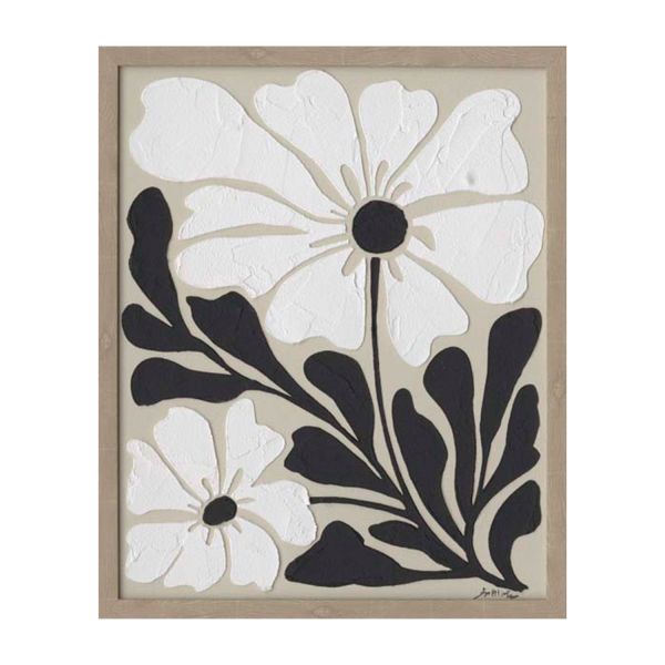 Maal raamiga 40x50cm, lilled 1