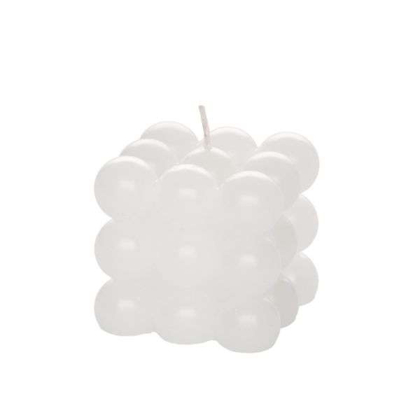 Küünal CUBE 6cm valge