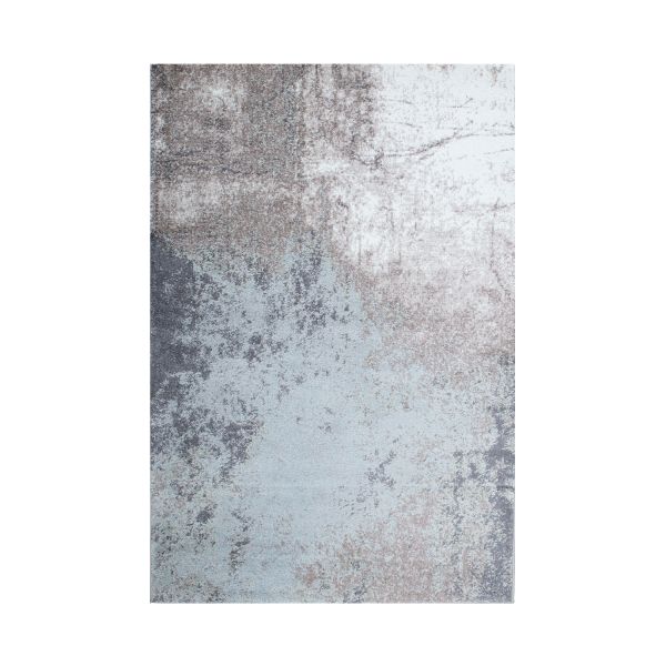 Carpet SANFORD-6, 133x190cm, blue/brown