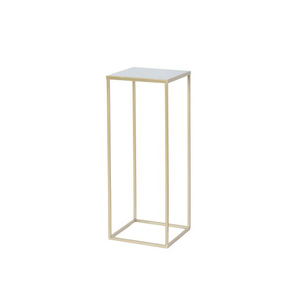 Flowerstand DEIA CHE S  19x19xH50cm, golden