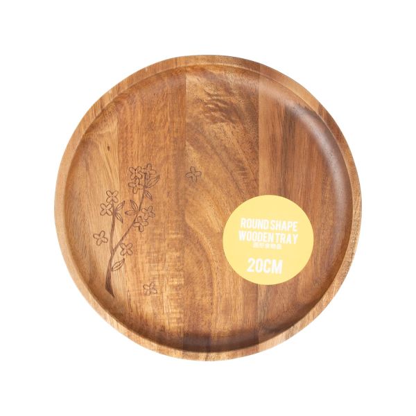 Alus ETNO WOOD D20cm, akaatsia