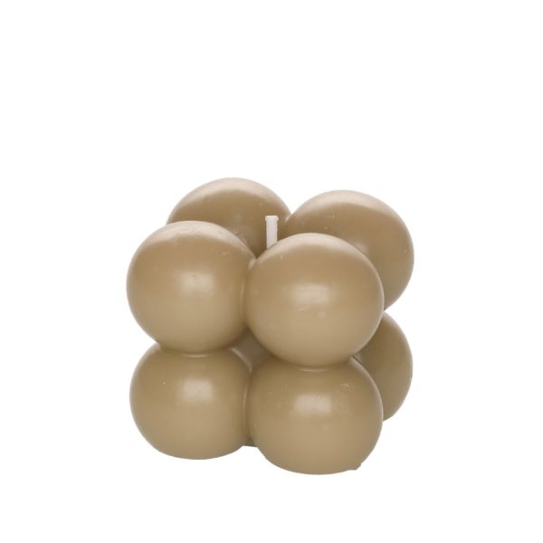 Küünal CUBE 6,8cm beež