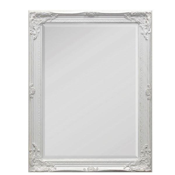 Mirror ANTIQUE 50x70cm, white